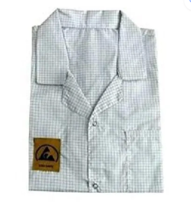 White ESD Apron